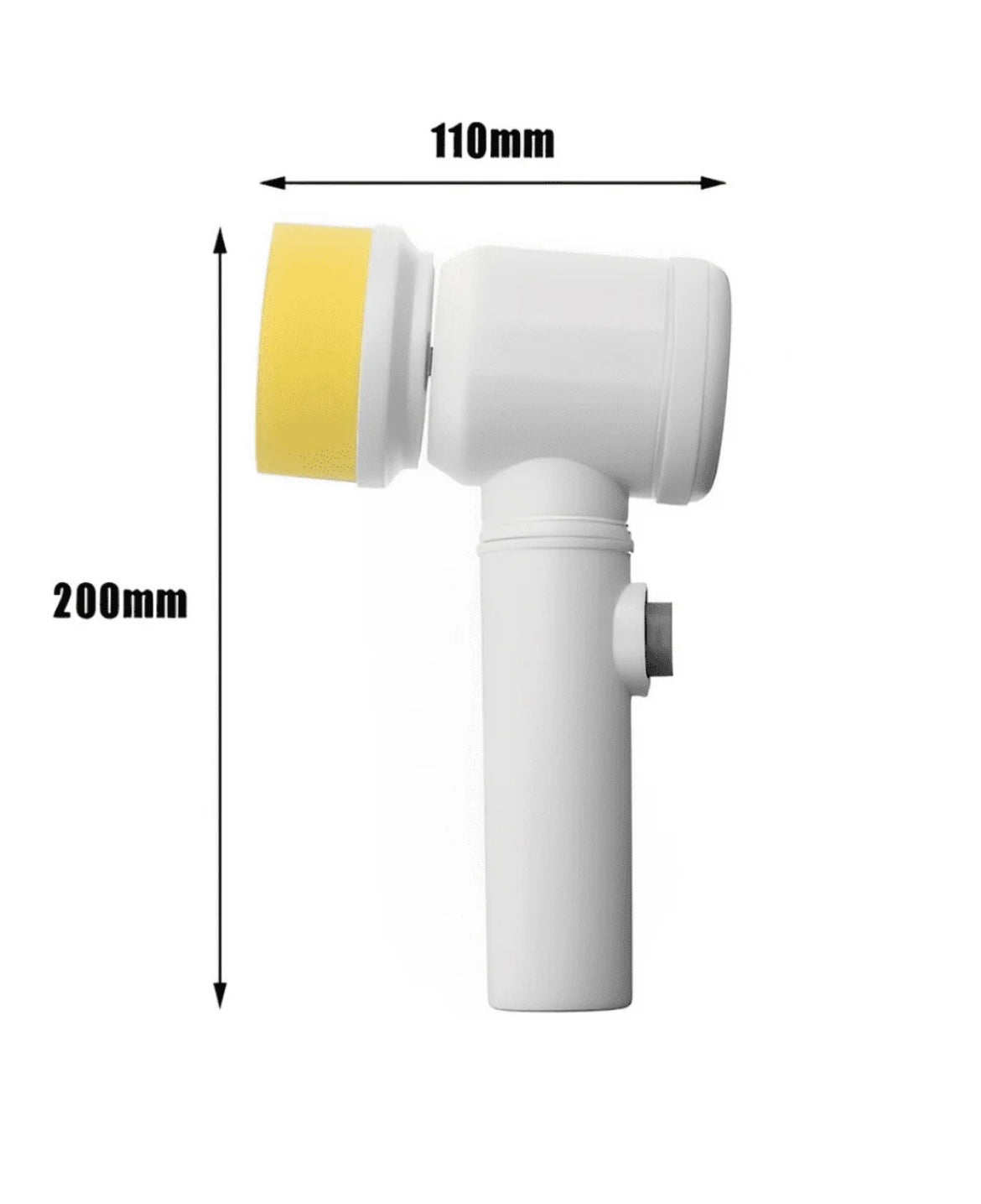 Escova de limpeza elétrica 5 em 1