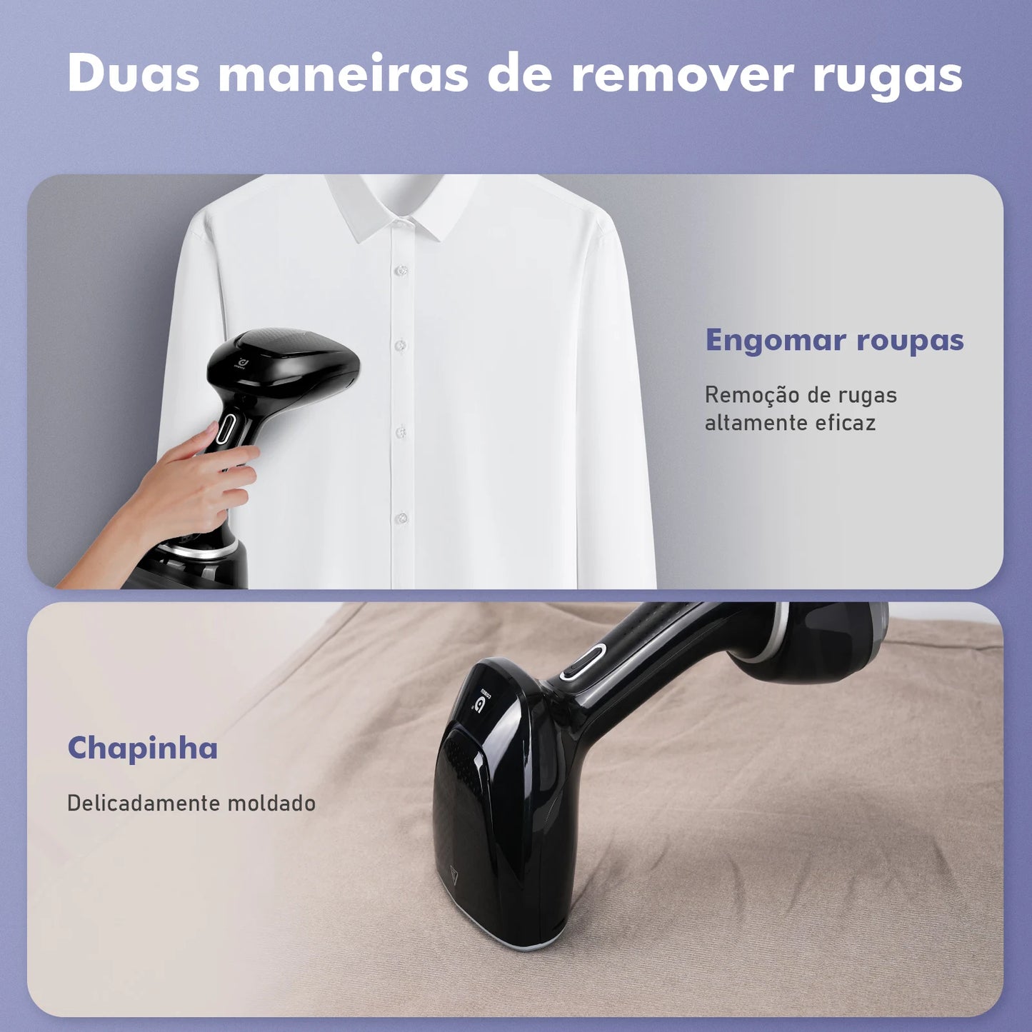 Vaporizador de roupas portatil