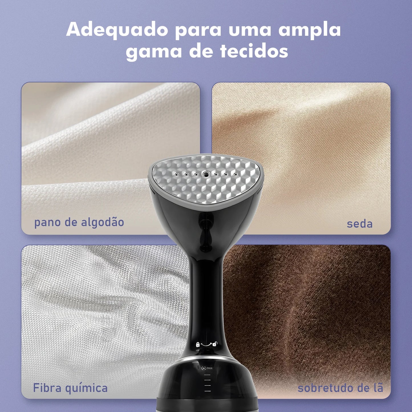 Vaporizador de roupas portatil