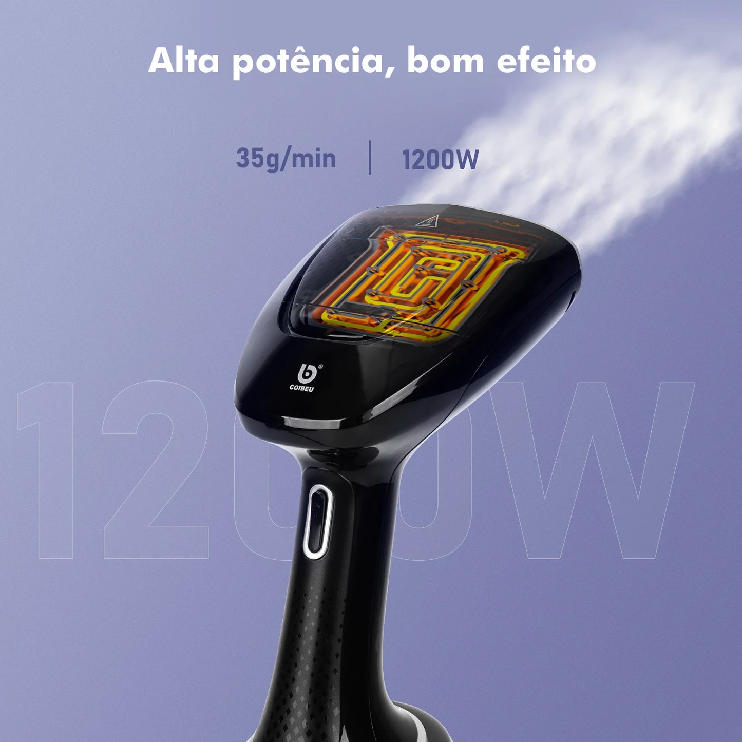 Vaporizador de roupas portatil